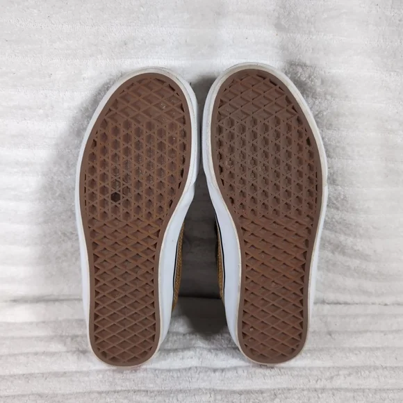 Vans Half Cab 92 Men Shoes Size 7 Andrew Reynolds Golden Brown Skateboard Suede